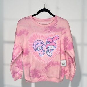 My Melody Pink Tie-Dye Sweatshirt
